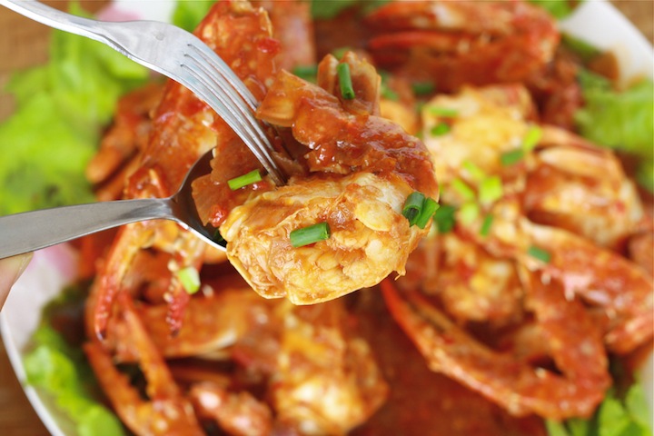 Malaysian-style Chili Crab